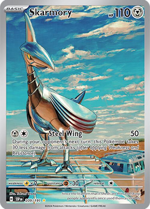 Skarmory (209/191) [Scarlet & Violet: Surging Sparks] | Mindsight Gaming