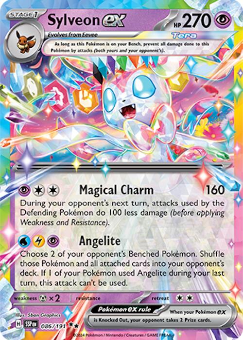 Sylveon ex (086/191) [Scarlet & Violet: Surging Sparks] | Mindsight Gaming