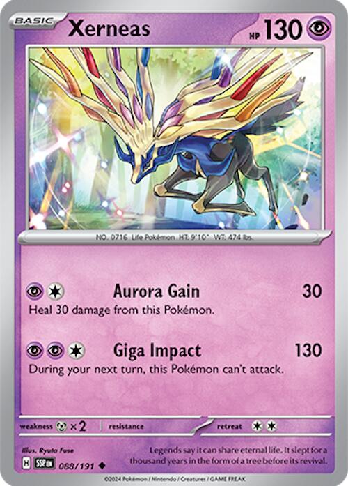 Xerneas (088/191) [Scarlet & Violet: Surging Sparks] | Mindsight Gaming