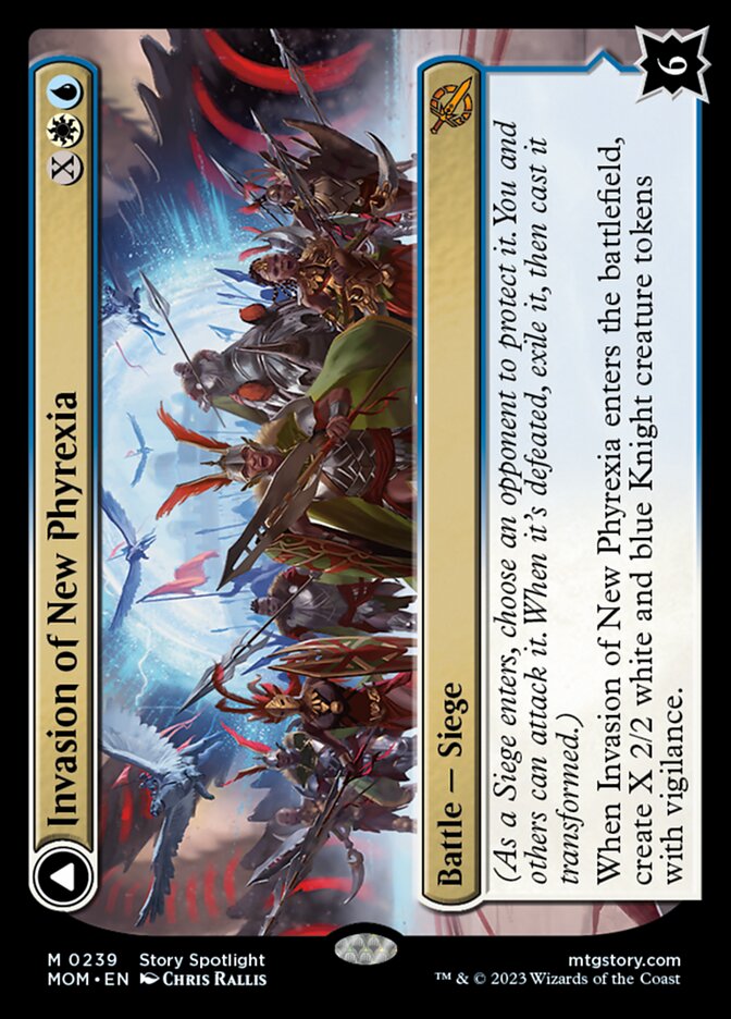 Invasion of New Phyrexia // Teferi Akosa of Zhalfir [March of the Machine] | Mindsight Gaming