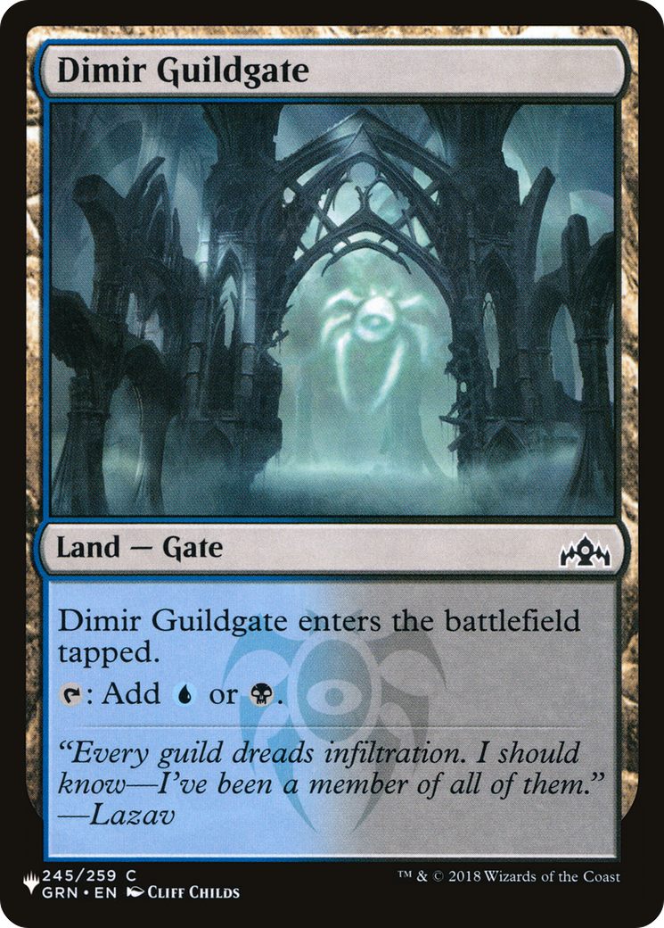 Dimir Guildgate [The List] | Mindsight Gaming