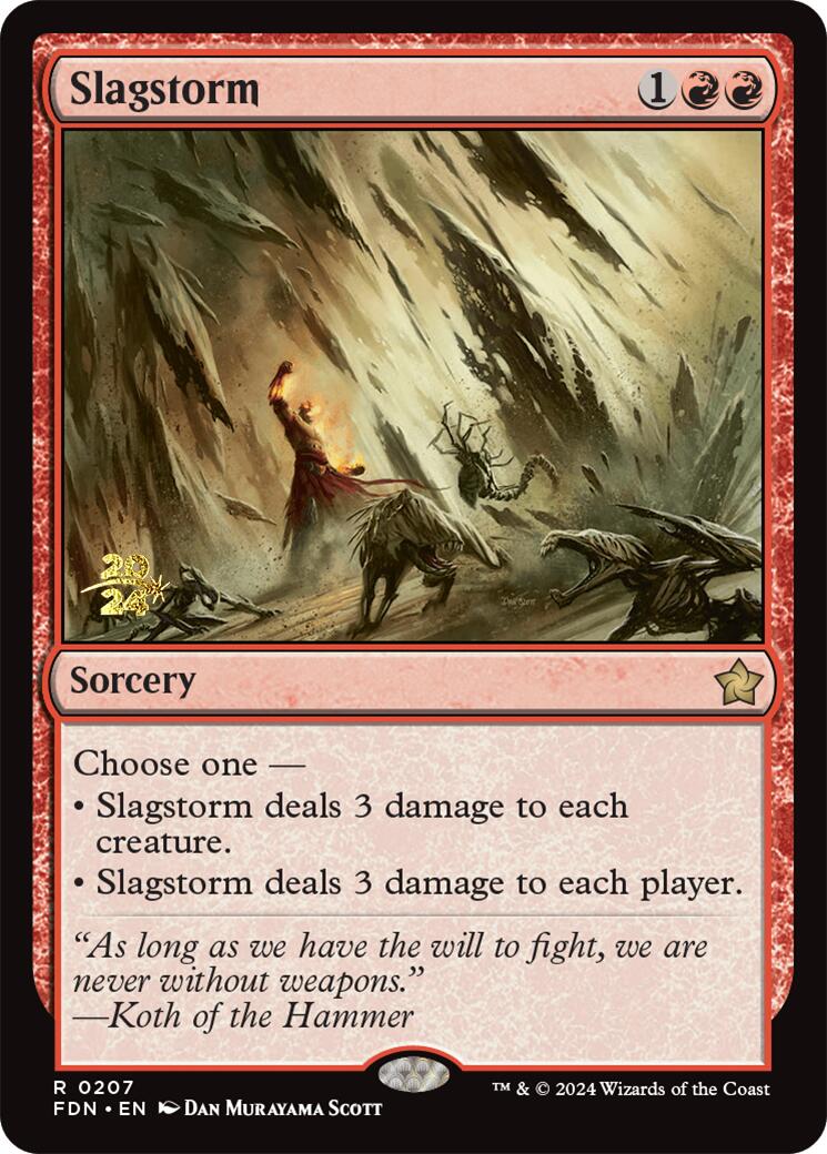 Slagstorm [Foundations Prerelease Promos] | Mindsight Gaming