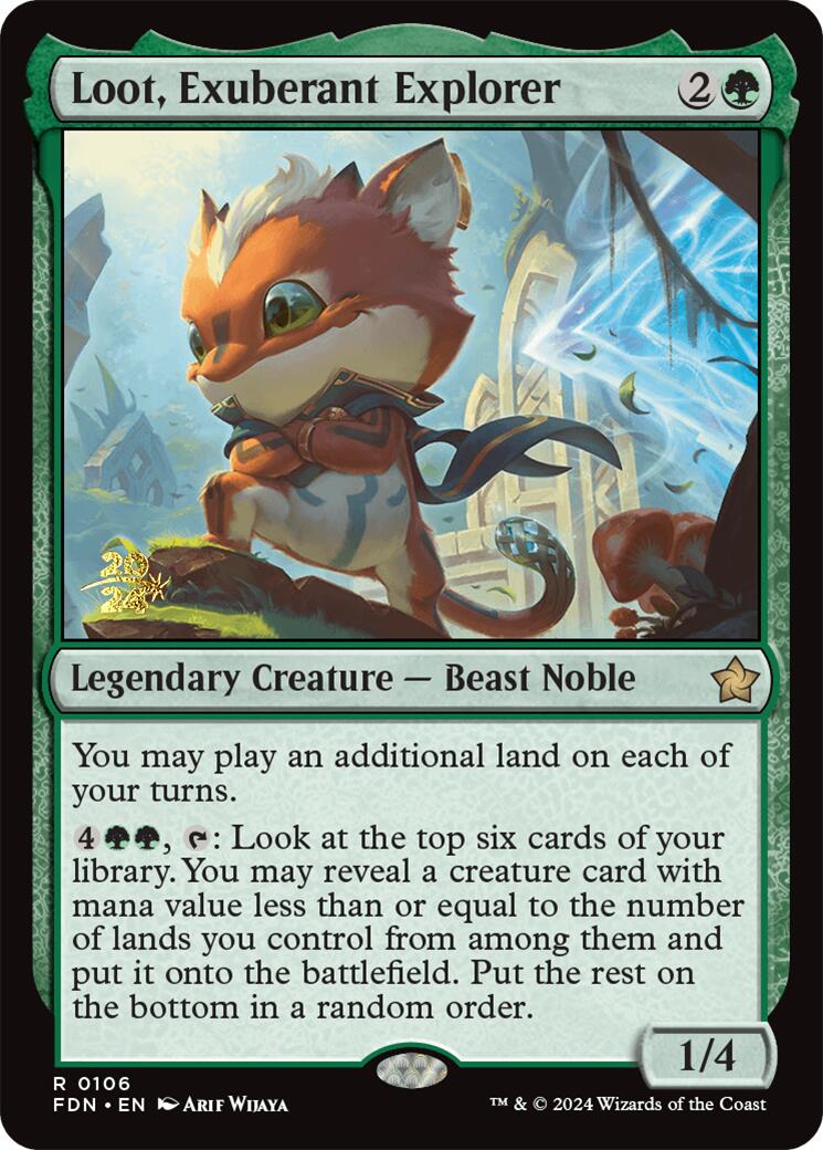 Loot, Exuberant Explorer [Foundations Prerelease Promos] | Mindsight Gaming