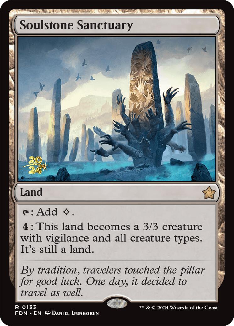 Soulstone Sanctuary [Foundations Prerelease Promos] | Mindsight Gaming