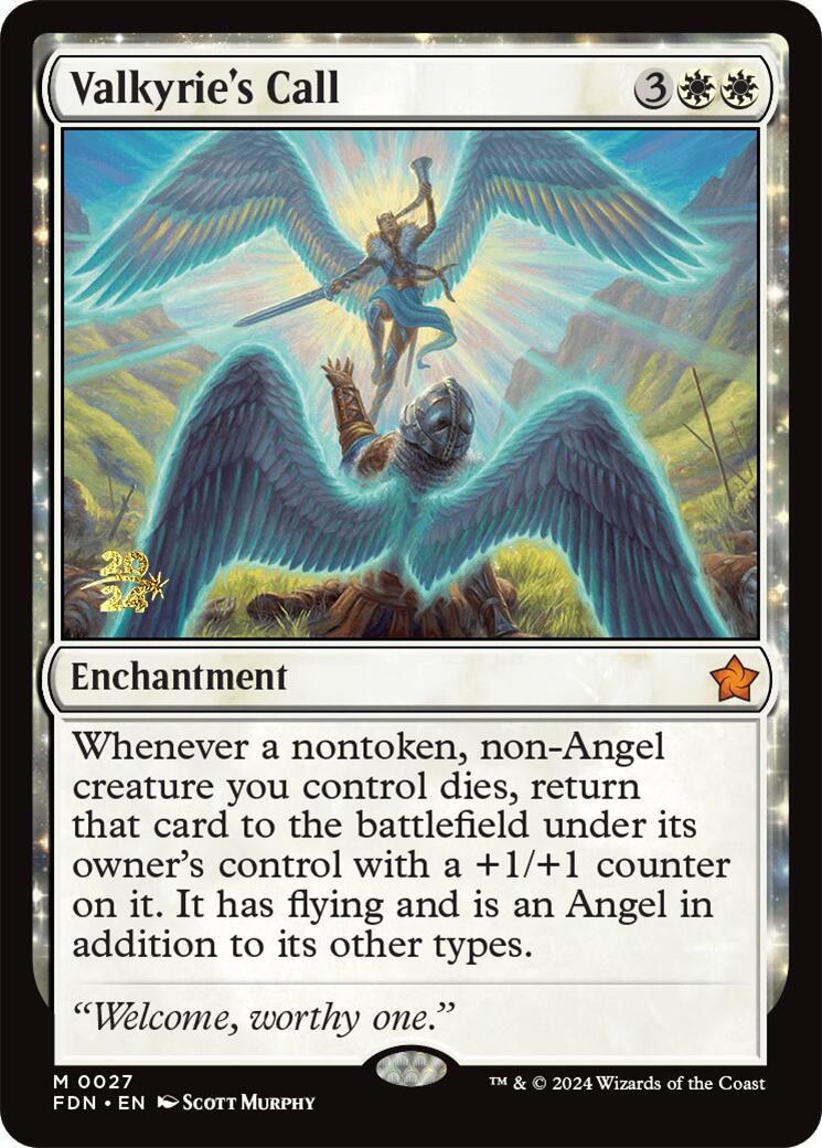 Valkyrie's Call [Foundations Prerelease Promos] | Mindsight Gaming