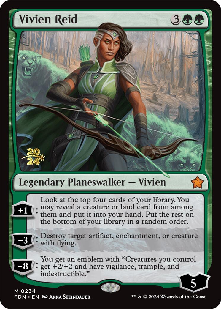 Vivien Reid [Foundations Prerelease Promos] | Mindsight Gaming