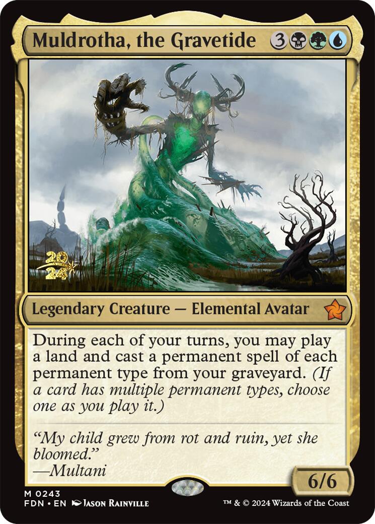 Muldrotha, the Gravetide [Foundations Prerelease Promos] | Mindsight Gaming