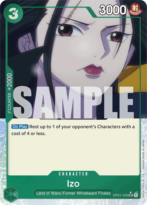 Izo (OP01-033) (Extended Art) [Premium Booster -The Best-] | Mindsight Gaming