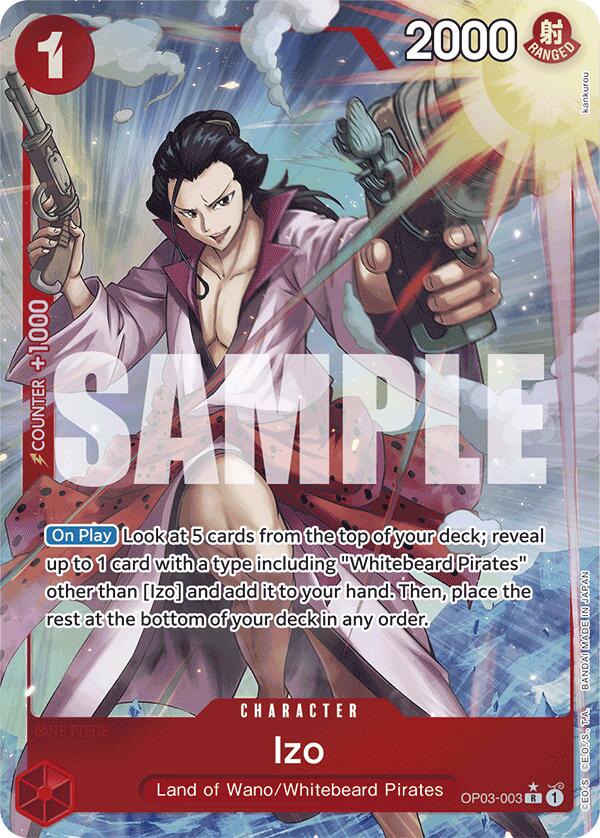 Izo (OP03-003) (Full Art) [Premium Booster -The Best-] | Mindsight Gaming