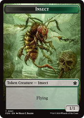 Goblin // Insect Doubled-Sided Token [Foundations Tokens] | Mindsight Gaming