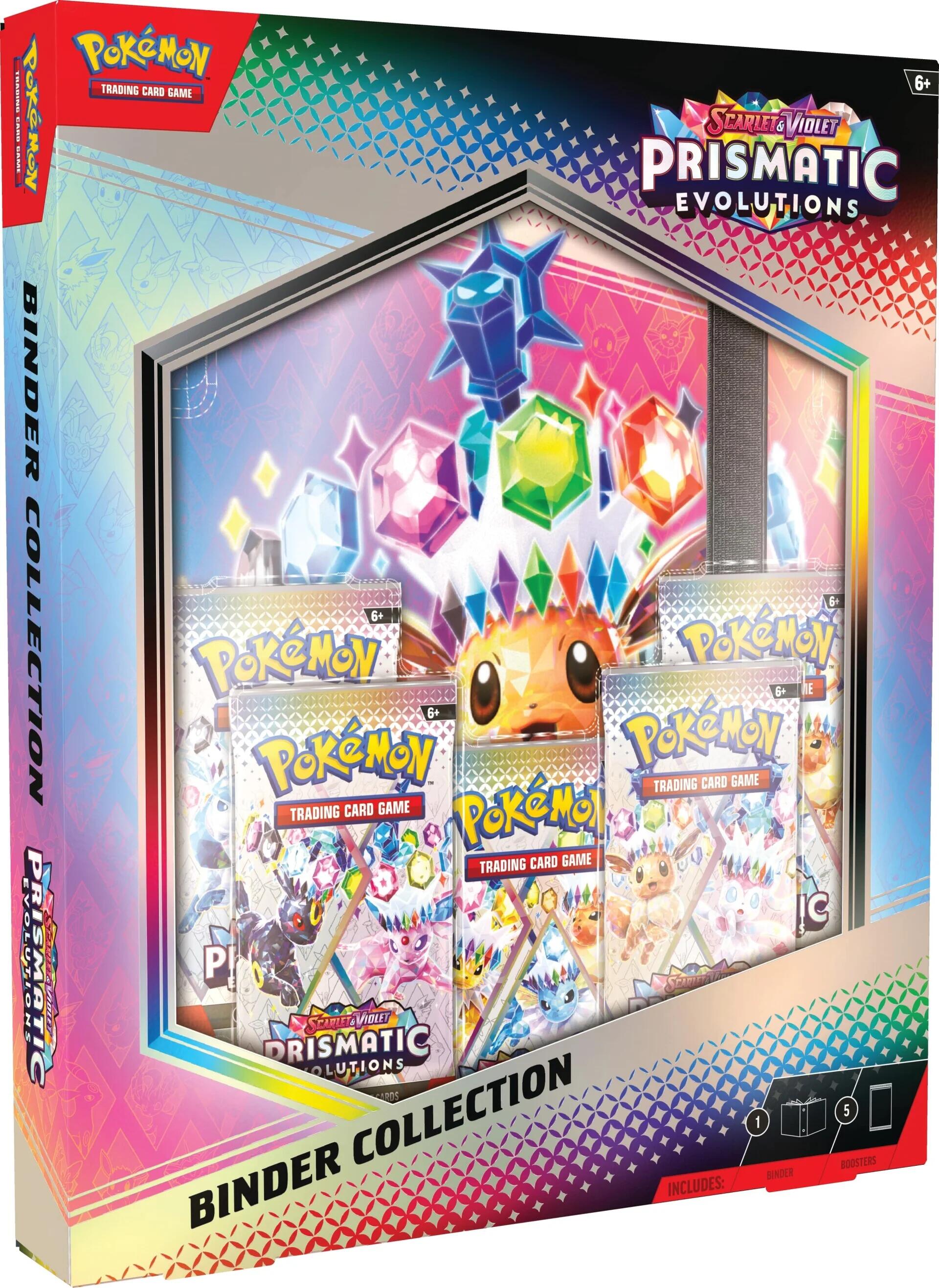 Scarlet & Violet: Prismatic Evolutions - Binder Collection | Mindsight Gaming