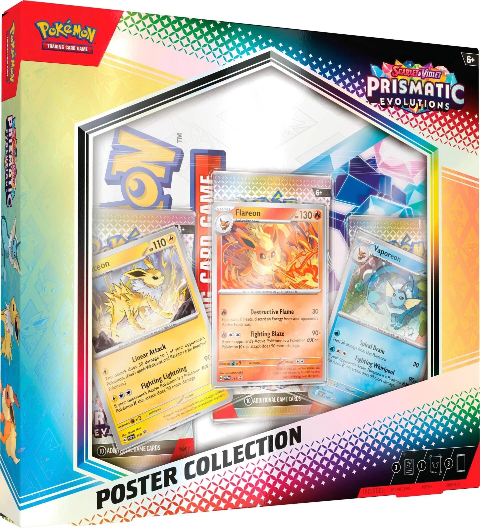 Scarlet & Violet: Prismatic Evolutions - Poster Collection | Mindsight Gaming