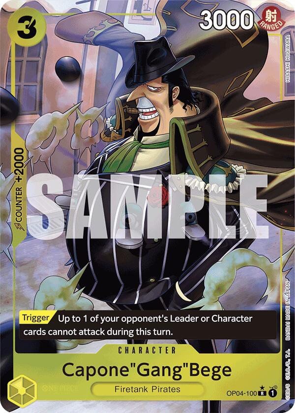 Capone"Gang"Bege (OP04-100) (Full Art) [Premium Booster -The Best-] | Mindsight Gaming