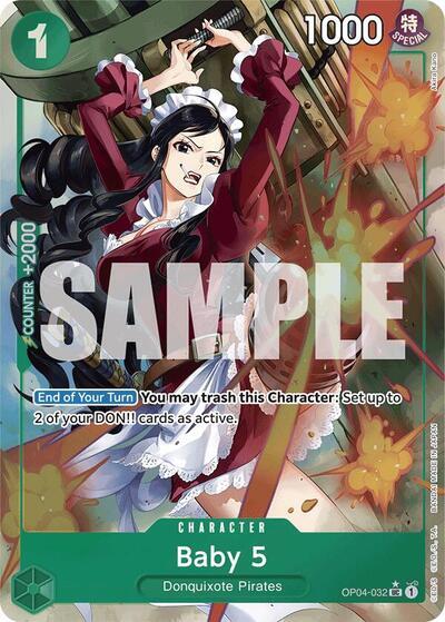 Baby 5 (OP04-032) (Full Art) [Premium Booster -The Best-] | Mindsight Gaming