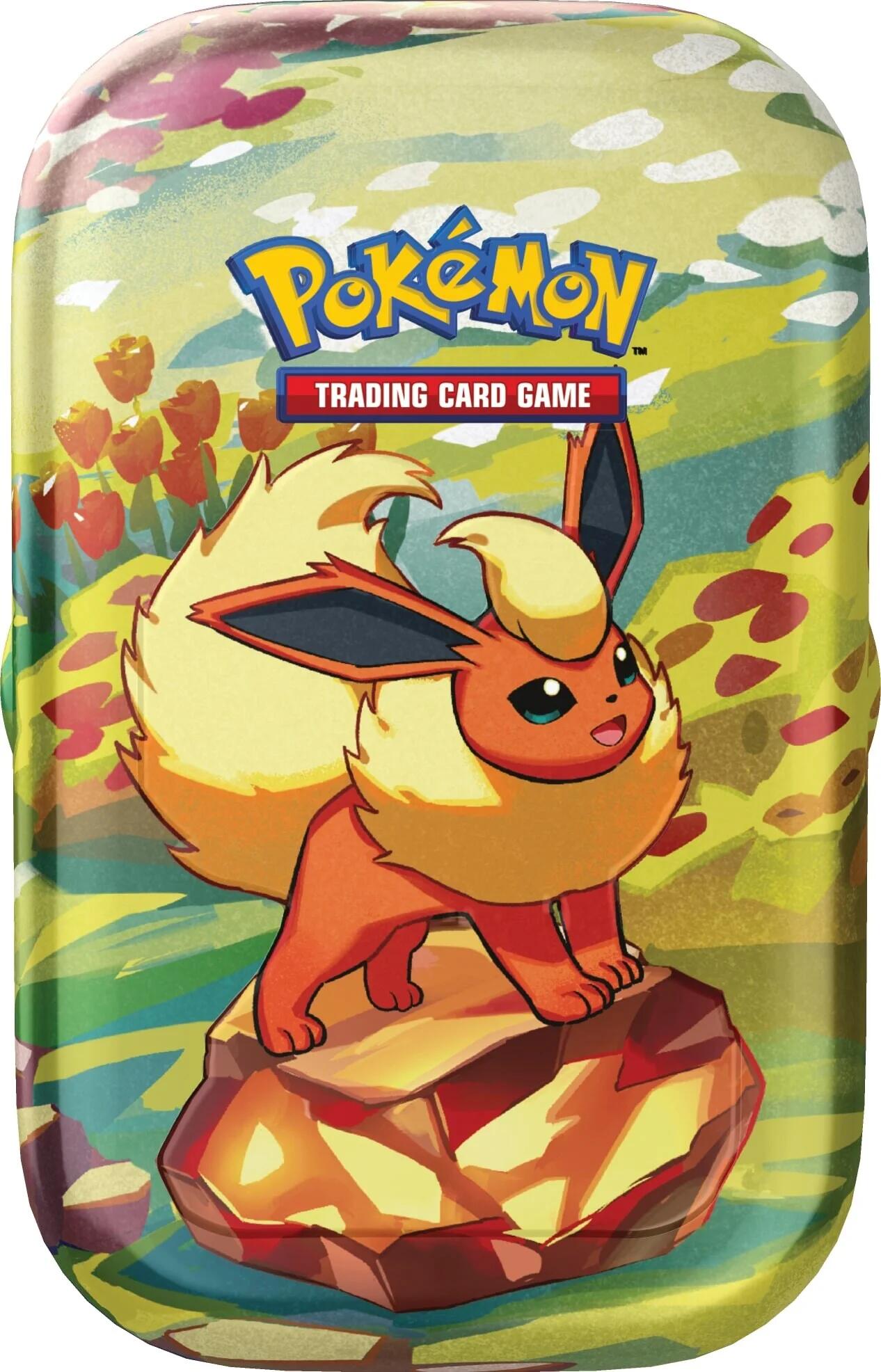 Scarlet & Violet: Prismatic Evolutions Mini Tin (Flareon) | Mindsight Gaming