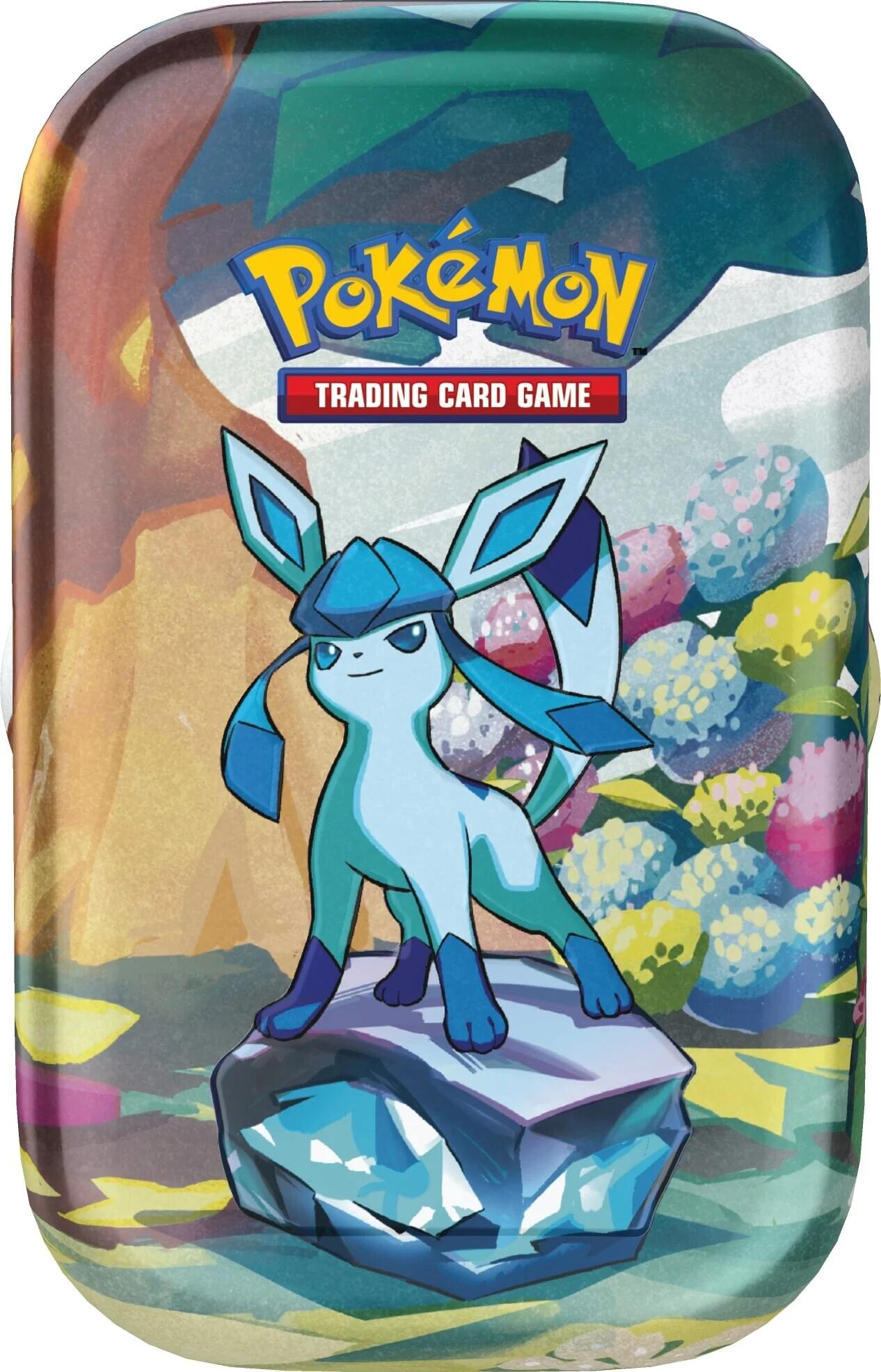 Scarlet & Violet: Prismatic Evolutions Mini Tin (Glaceon) | Mindsight Gaming