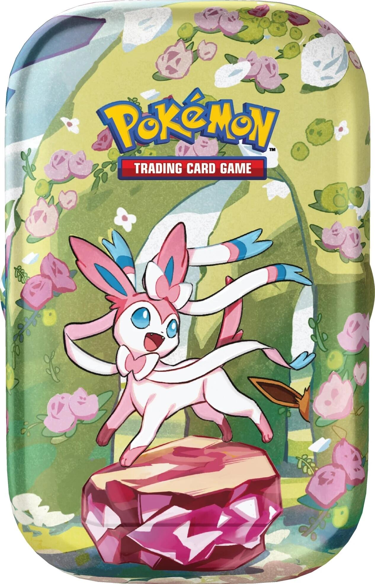 Scarlet & Violet: Prismatic Evolutions Mini Tin (Sylveon) | Mindsight Gaming