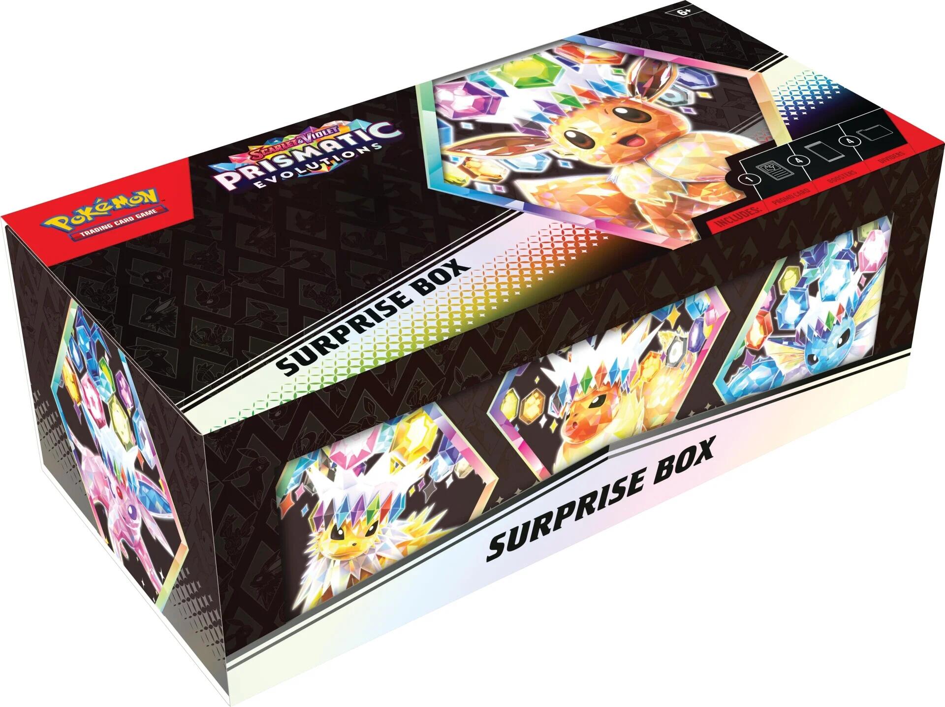 Scarlet & Violet: Prismatic Evolutions Surprise Box | Mindsight Gaming