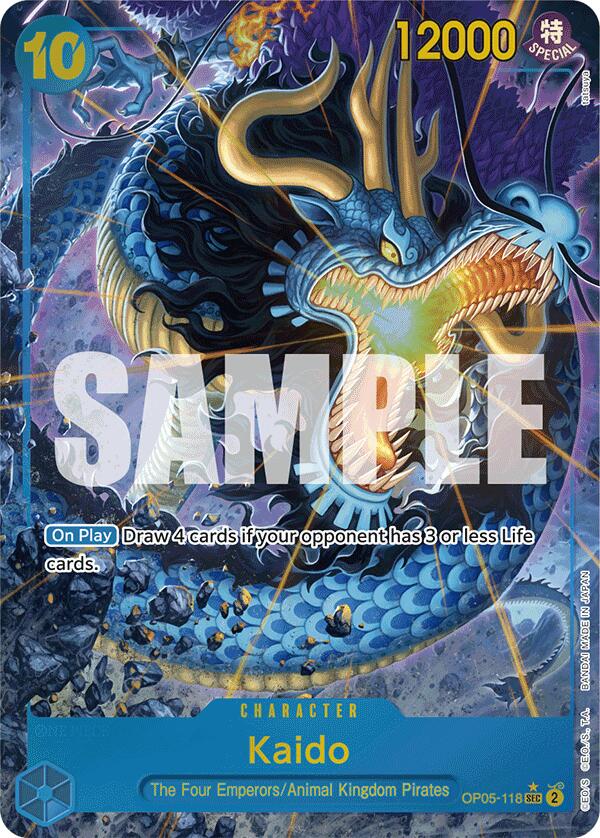 Kaido (OP05-118) (Alternate Art) [Premium Booster -The Best-] | Mindsight Gaming