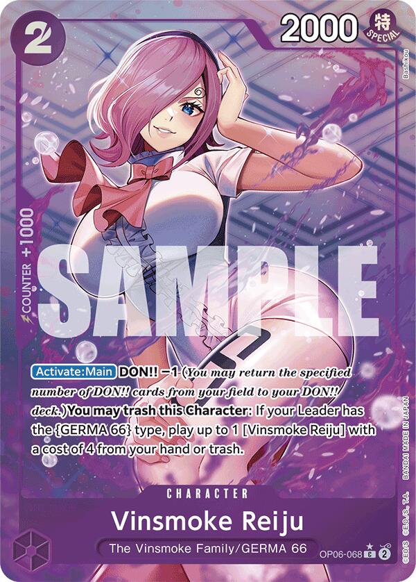 Vinsmoke Reiju (OP06-068) (Full Art) [Premium Booster -The Best-] | Mindsight Gaming