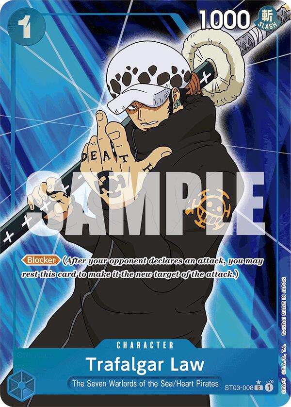 Trafalgar Law (ST03-008) (Full Art) [Premium Booster -The Best-] | Mindsight Gaming