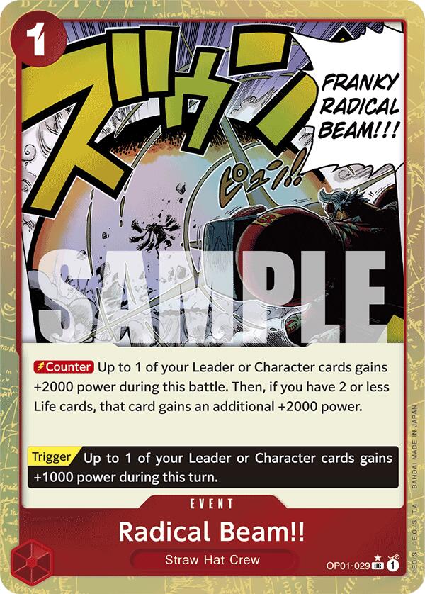 Radical Beam!! (Textured Foil) [Premium Booster -The Best-] | Mindsight Gaming