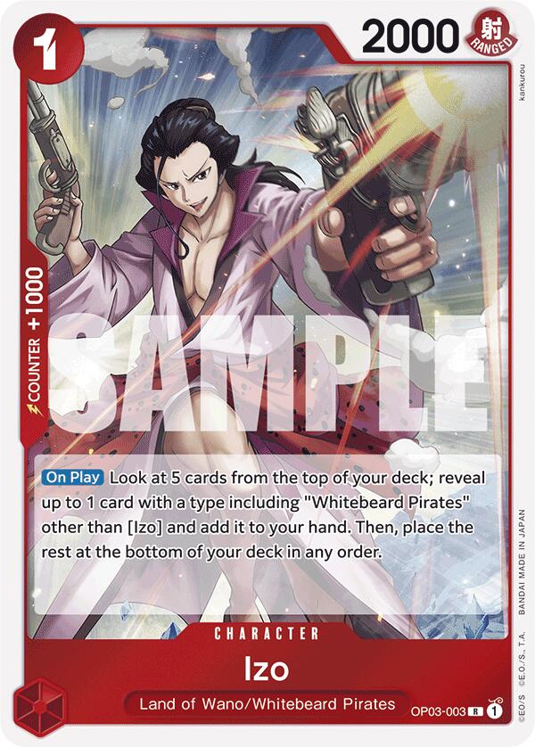 Izo (OP03-003) (Reprint) [Premium Booster -The Best-] | Mindsight Gaming