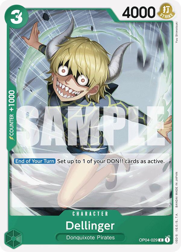 Dellinger (Reprint) [Premium Booster -The Best-] | Mindsight Gaming