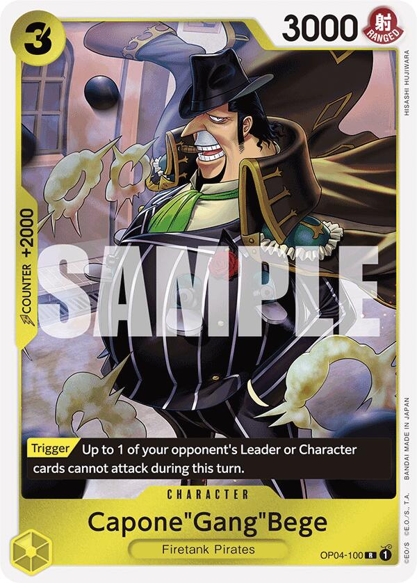 Capone"Gang"Bege (OP04-100) (Reprint) [Premium Booster -The Best-] | Mindsight Gaming