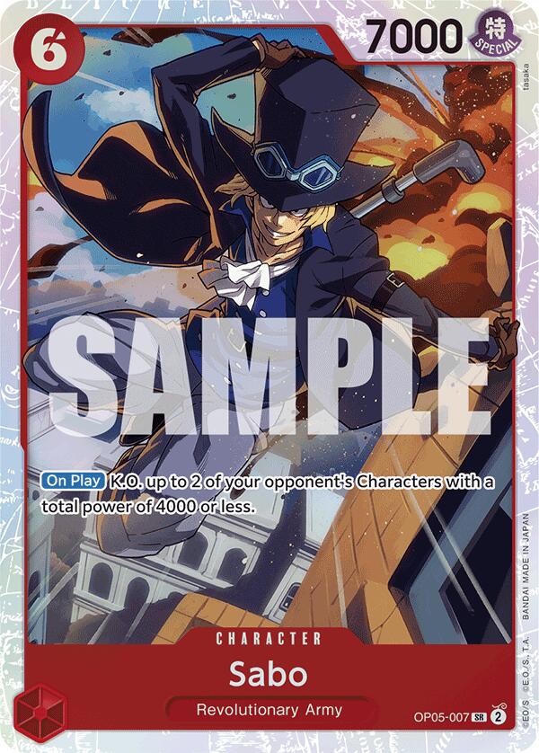 Sabo (OP05-007) (Reprint) [Premium Booster -The Best-] | Mindsight Gaming