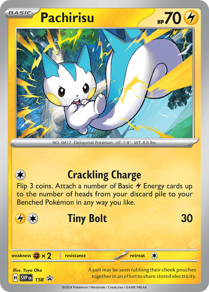 Pachirisu (158) [Scarlet & Violet: Black Star Promos] | Mindsight Gaming