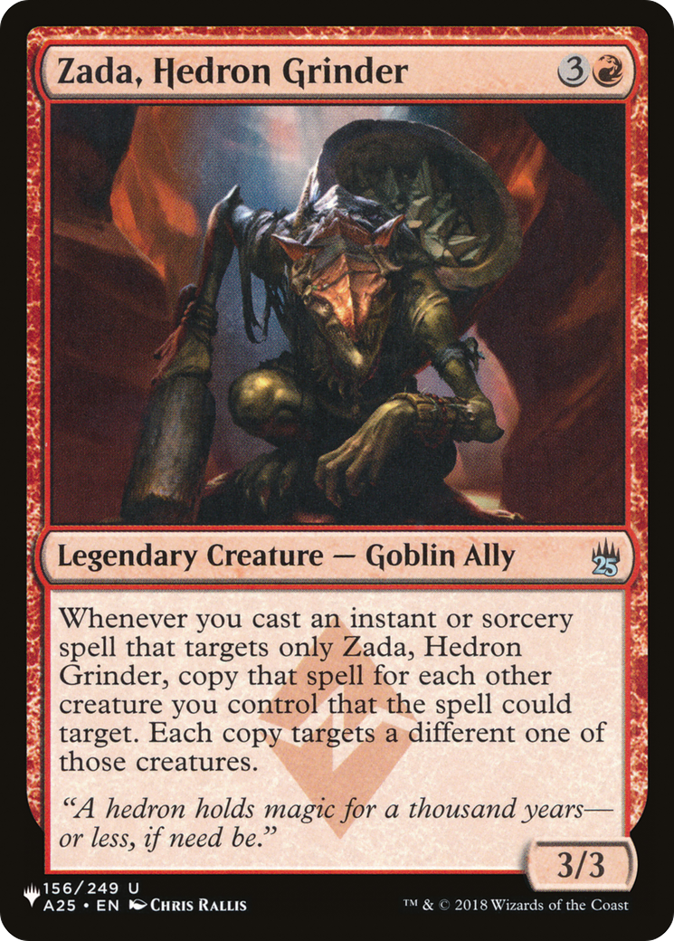 Zada, Hedron Grinder [The List] | Mindsight Gaming