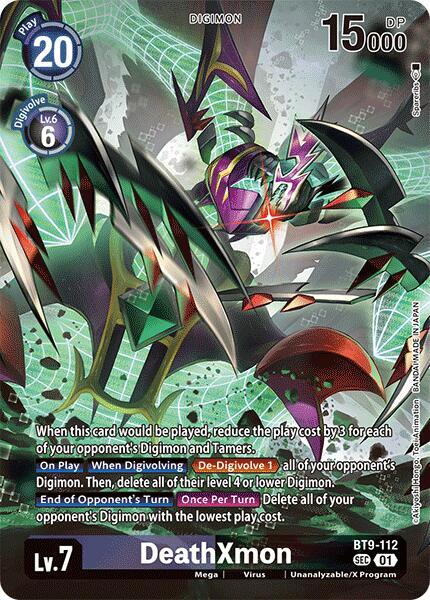 DeathXmon [BT9-112] (Alternate Art) [Special Limited Set] | Mindsight Gaming