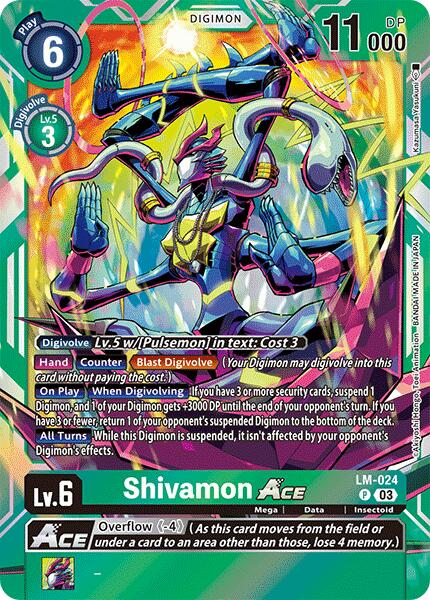 Shivamon ACE [LM-024] [Special Limited Set] | Mindsight Gaming