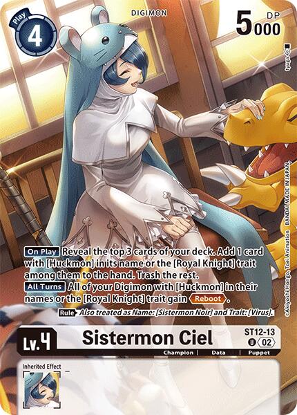 Sistermon Ciel [ST12-13] (Alternate Art) [Special Limited Set] | Mindsight Gaming