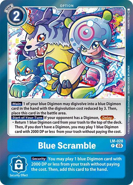 Blue Scramble [LM-028] [Special Limited Set] | Mindsight Gaming