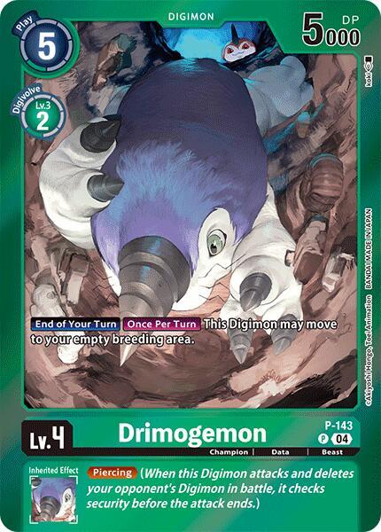 Drimogemon [P-143] (Reprint) [Special Limited Set] | Mindsight Gaming