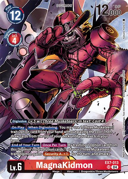 MagnaKidmon [EX7-013] (Alternate Art) (Box Topper) [Special Limited Set] | Mindsight Gaming