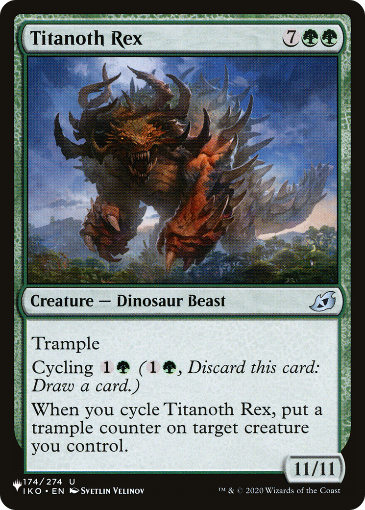 Titanoth Rex [The List] | Mindsight Gaming