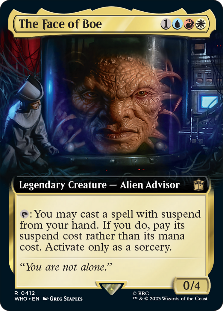 The Face of Boe (Extended Art) [Doctor Who] | Mindsight Gaming