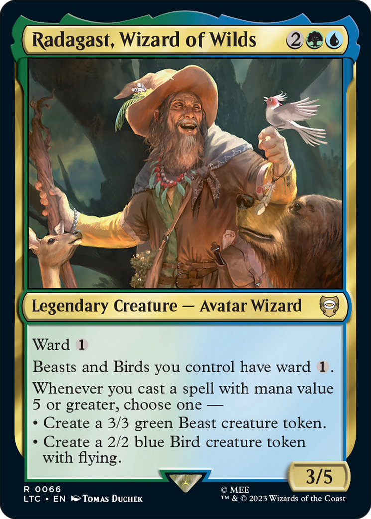 Radagast, Wizard of Wilds [The Lord of the Rings: Tales of Middle-Earth Commander] | Mindsight Gaming