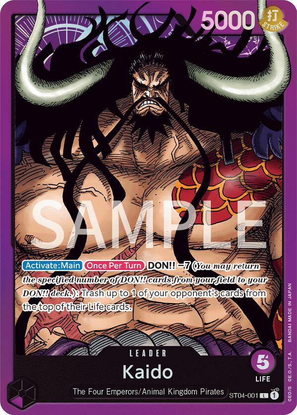 Kaido [Revision Pack Cards] | Mindsight Gaming