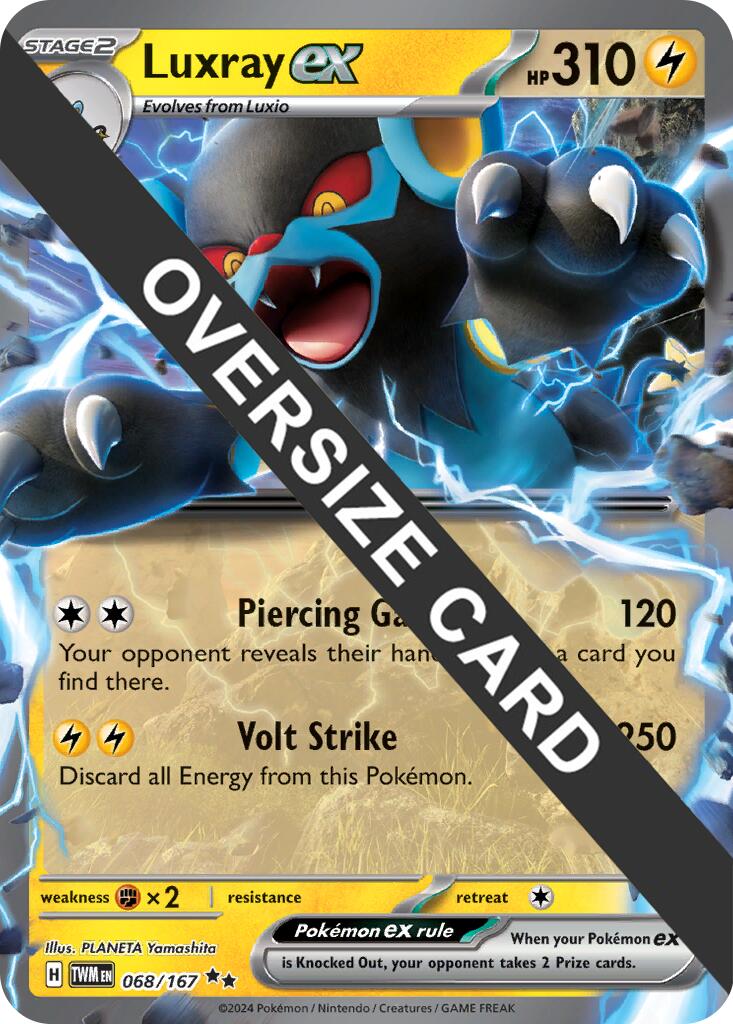 Luxray ex (068/167) (Jumbo Card) [Miscellaneous Cards] | Mindsight Gaming