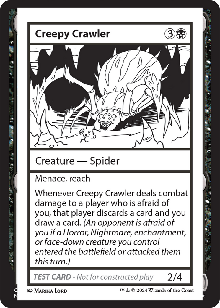 Creepy Crawler [Mystery Booster 2 Playtest Cards] | Mindsight Gaming