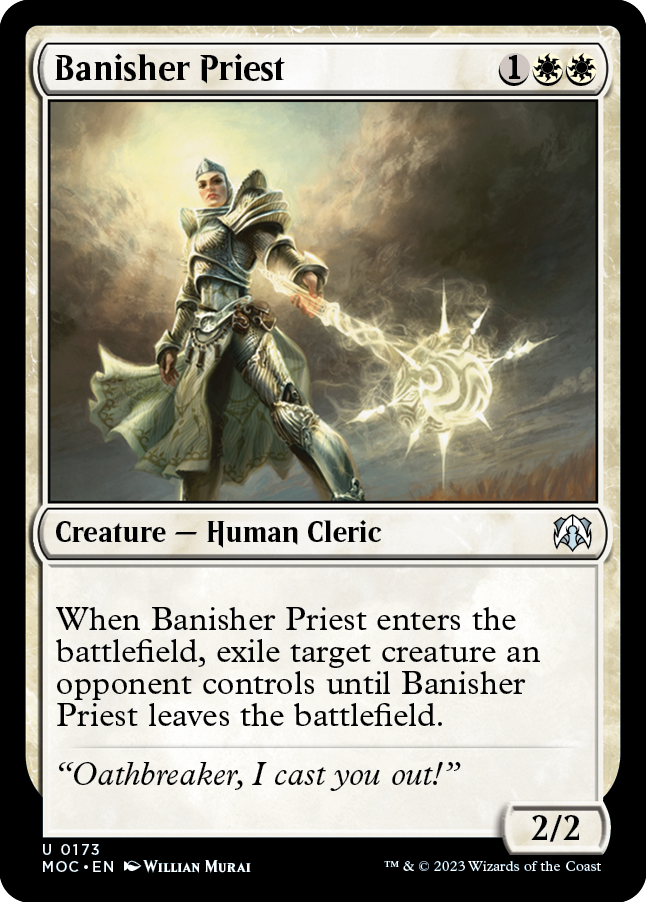 Banisher Priest [March of the Machine Commander] | Mindsight Gaming