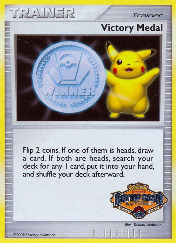 Victory Medal (2009-2010) (Battle Road Autumn) [League & Championship Cards] | Mindsight Gaming