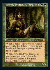 Titania, Protector of Argoth (Retro Foil Etched) [Modern Horizons 2] | Mindsight Gaming