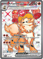 Arcanine ex (224/198) [Scarlet & Violet: Base Set] | Mindsight Gaming