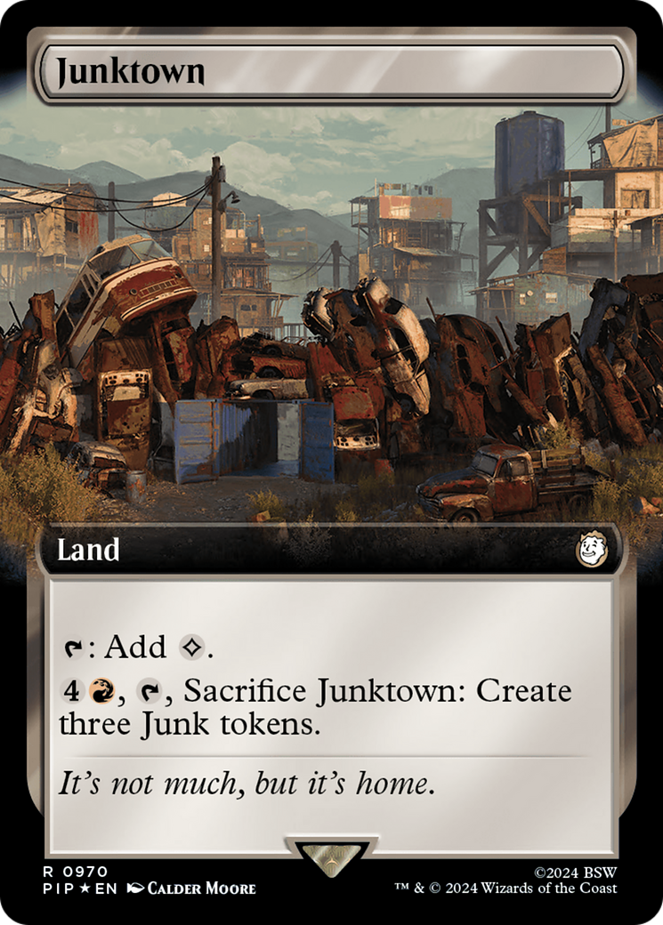 Junktown (Extended Art) (Surge Foil) [Fallout] | Mindsight Gaming