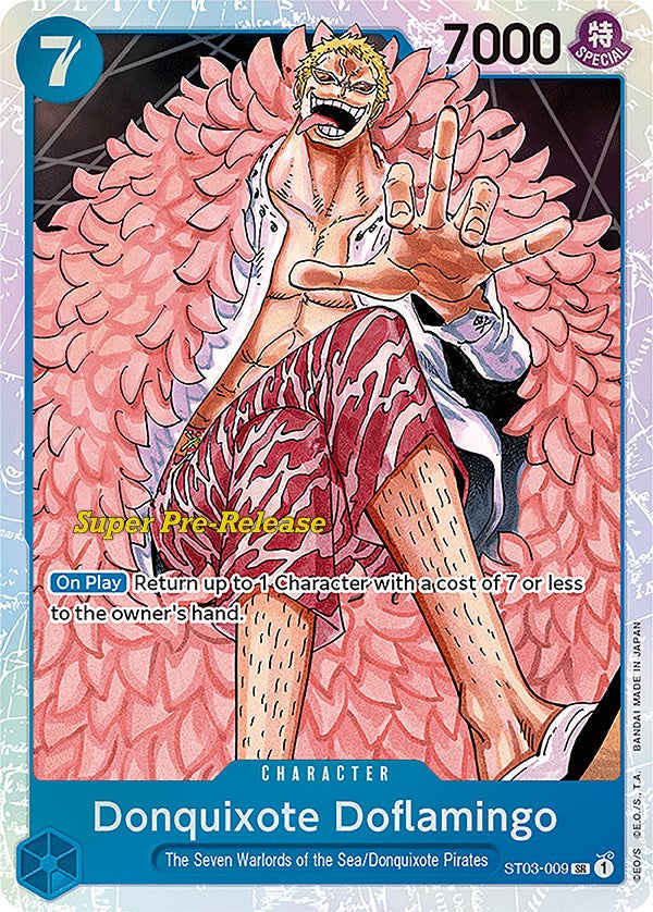 Donquixote Doflamingo [Super Pre-Release Starter Deck: The Seven Warlords of the Sea] | Mindsight Gaming